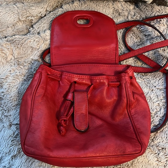 BOTTEGA VENETA RED BACKPACK - Picture 10 of 17